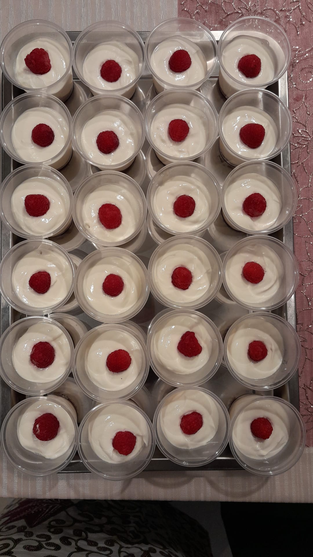 Verrines de dessert